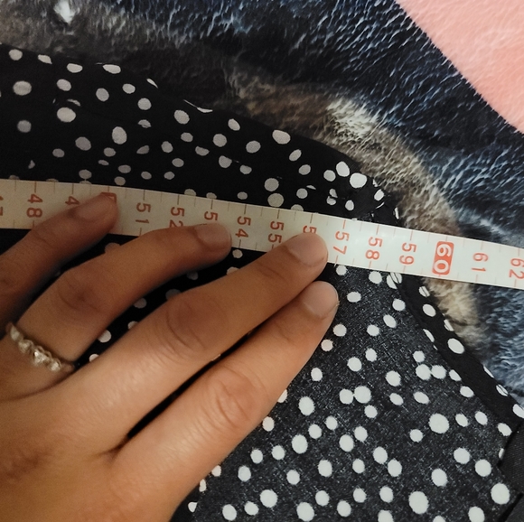 River Island Polkadot Longsleeves Blouse - Picture 7 of 14